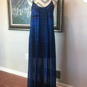 Express tribal print maxi